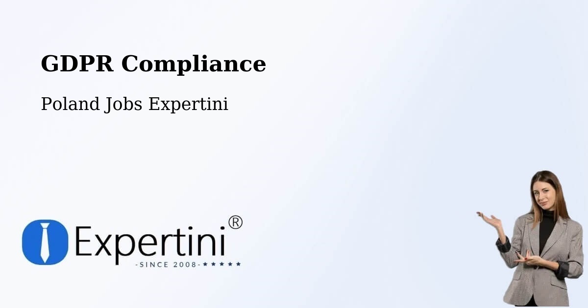 EU GDPR Compliance Statement – Świętochłowice - Poland Jobs Expertini