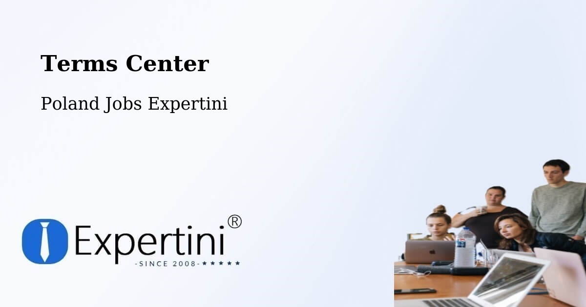 Terms of Service – Świętochłowice - Poland Jobs Expertini